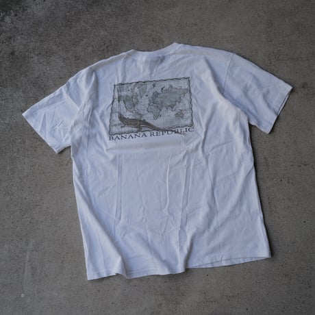［L］Banana Republic_Classic Screen T_MADE IN USA_90s vintage_no.4