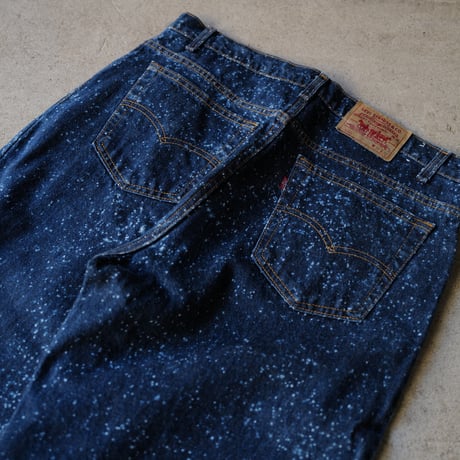 [W37 L34] Levi's 550_GALACTIC WASH_80s_no.1