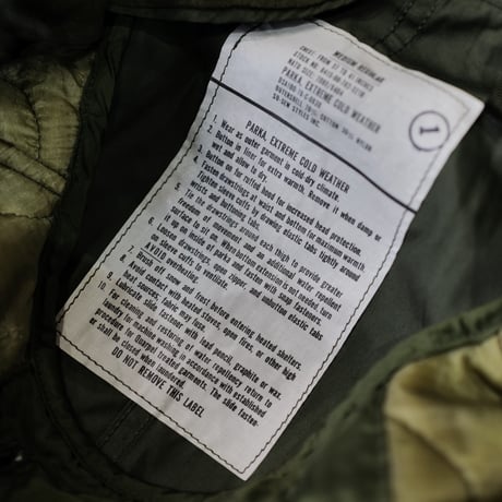 ［M］m65 parka_fullset_1970's_deadstock_no.12