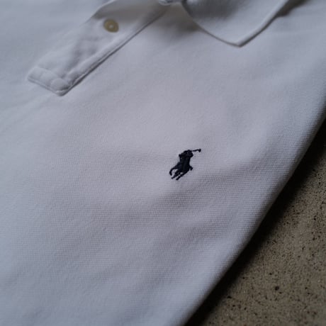 ［L］POLO SHIRT_MADE IN USA_80-90s vintage_no.1