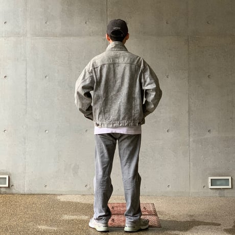 4/4 23時発売［XL］Greige Levi's Denim Jacket