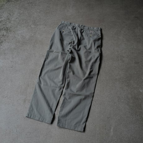 ［W35 L30］VINTAGE POLO CHINO 2tuck PANTS_Military Olive_no.1
