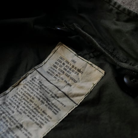 ［L］m65 parka_deadstock_no.97