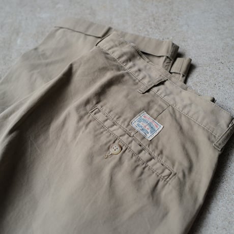 [W38 L30] POLO CHINO 2tuck_80s vintage