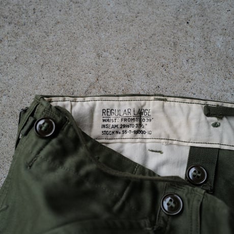 ［W Large(35-39)×L Regular(29)］M51 Cargo Pants_50s vintage_Deadstock_no.21