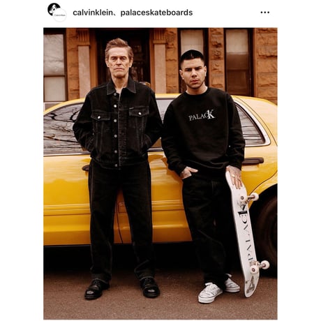 ［L］Calvin Klein Jeans_Sulfur Black Denim Jaket_90s