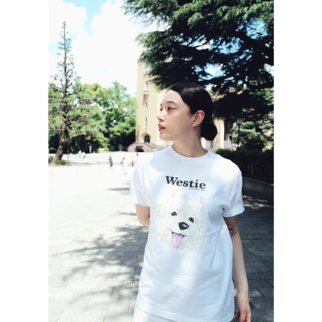 Smile Dog Tee "Westie"
