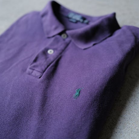 ［XXL］POLO SHIRT_MADE IN USA_80-90s vintage_no.2