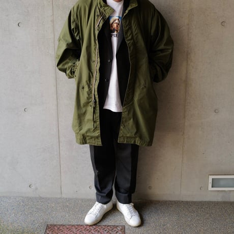 ［M］m65 parka_First Model_Silver Zipper