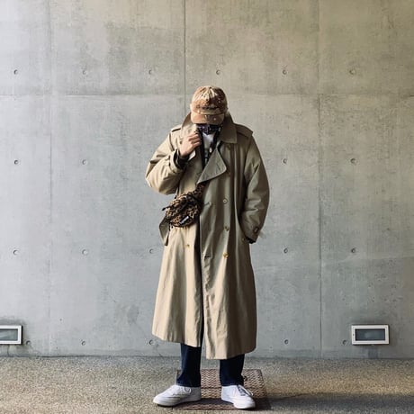 [XL] Burberrys Vintage_Single sleeve_cotton 100%_made in England