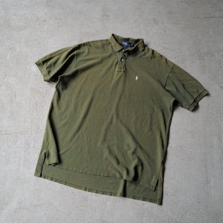 ［XL］POLO SHIRT_MADE IN USA_80-90s vintage_no.29