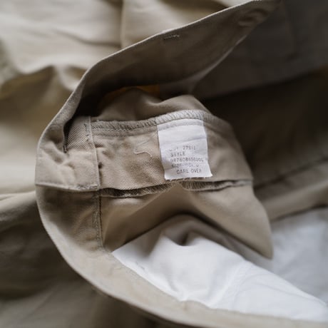 [W38 L30] POLO CHINO 2tuck_MADE IN USA_80-90s vintage_no.6