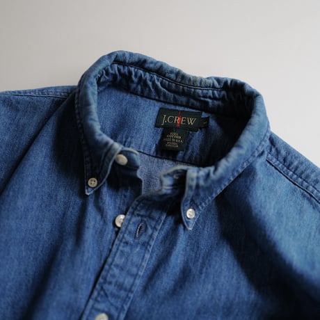 ［L］Old J.CREW_90s vintage_denim shirt