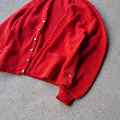 ［XL］Alpaca Cardigan_1960's_deadstock