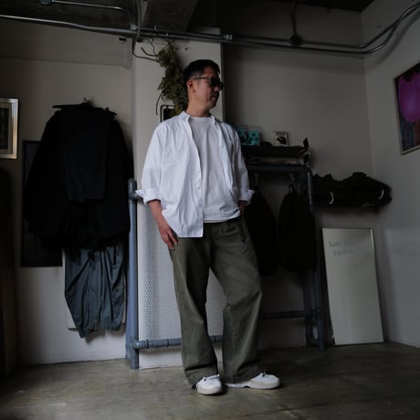 [anytee classics] Military Wide Trousers