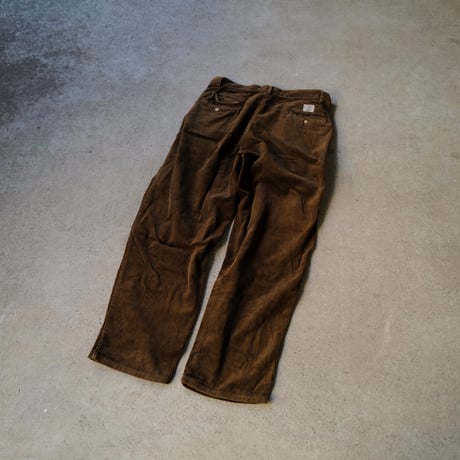 [W34 L30] VINTAGE POLO CORDUROY 2tuck PANTS_no.5