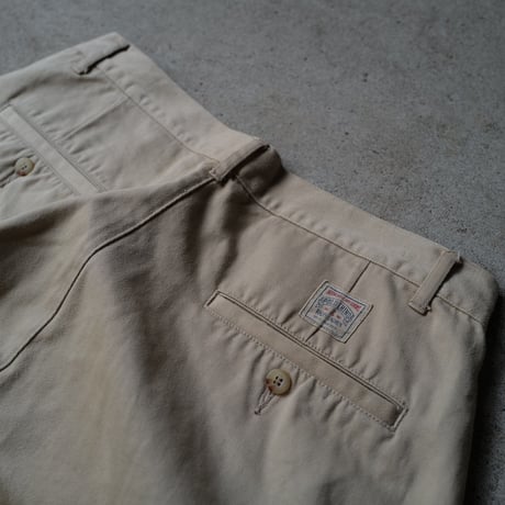 [W38 L31] POLO CHINO 2tuck_MADE IN USA_80-90s vintage_no.7