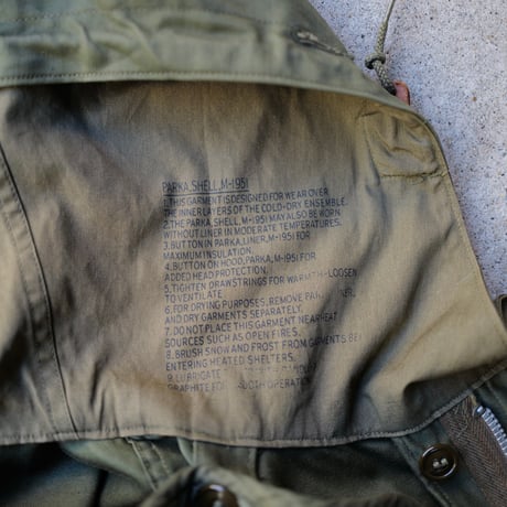 ［M］m51 parka_First model with liner
