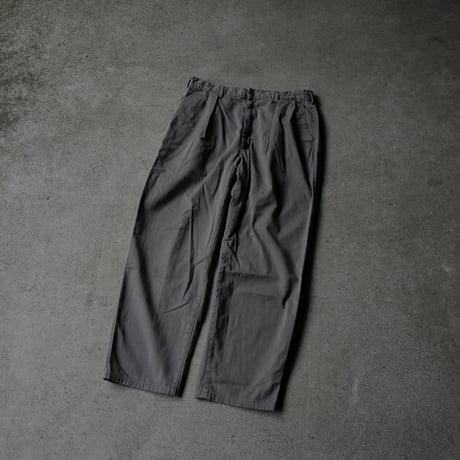 ［W34 L29］VINTAGE POLO CHINO 2tuck PANTS_Military Olive_no.5