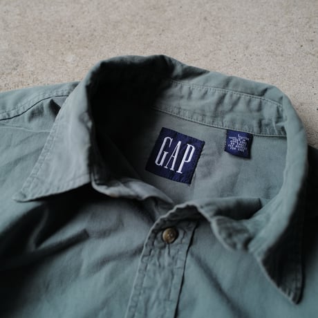 ［L］Military Olive SHIRT_GAP_90s vintage_no.8