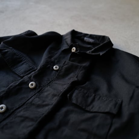 [L-Regular] Super Black_B.D.U. Conbat Coat_no.1
