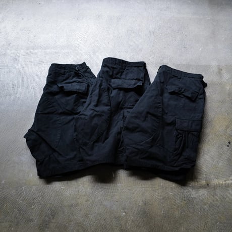 "Super Black" U.S.ARMY Summer Cargo Shorts