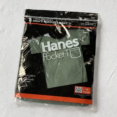 ［XXL］Vintage Poket Tee / Hanes