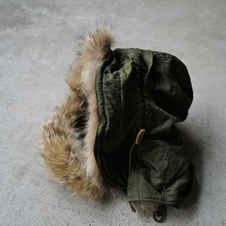 オンライン専用［Free size］m51_hood_real coyote fur