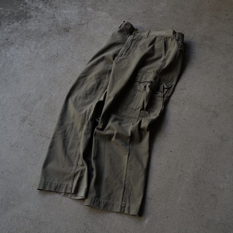 [W37 L30] VINTAGE POLO Jungle Fatigue Pants_Military Color_no.3