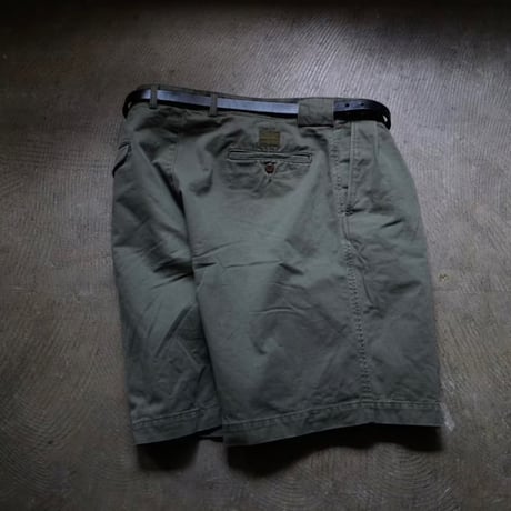 [anytee classics] Officer Shorts_Faded Safari Olive