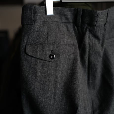[anytee classics] Officer Pants_Flannel Stripe