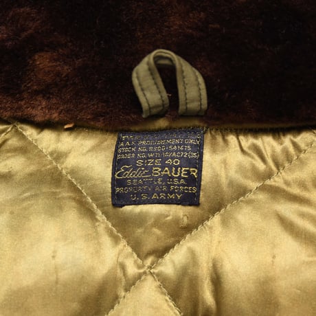 ［L］USAAF Eddie Bauer B-9 Flight Jacket 40s vintage