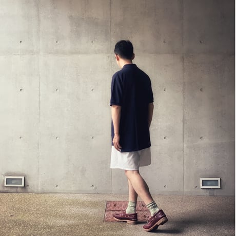 ［XL］POLO SHIRT_MADE IN USA_80-90s vintage_no.7
