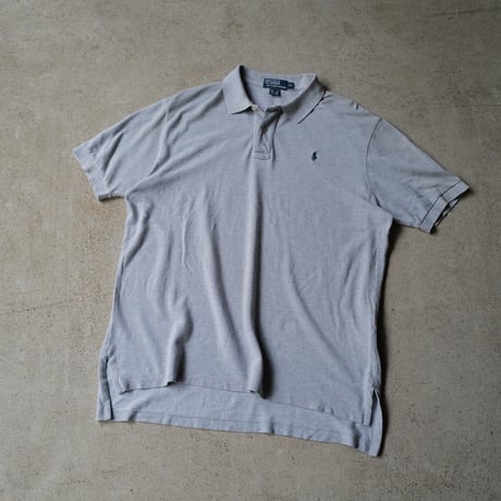 ［XL］POLO SHIRT_MADE IN USA_80-90s vintage_no.