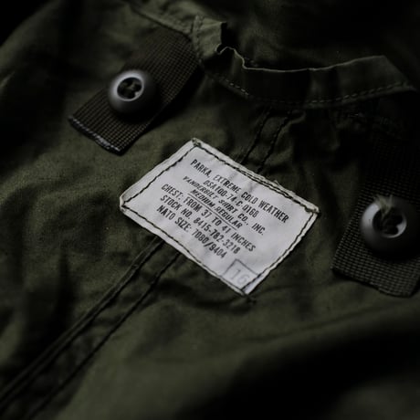 ［M］m65 parka_mini tag model_deadstock_no.132