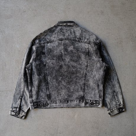 ［L］Levi's Denim Jacet Acid Wash Black
