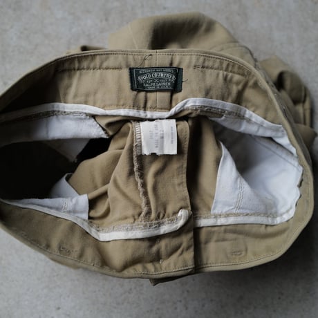 [W32] POLO COUNTRY Cargo Shorts_MADE IN USA_80-90s vintage