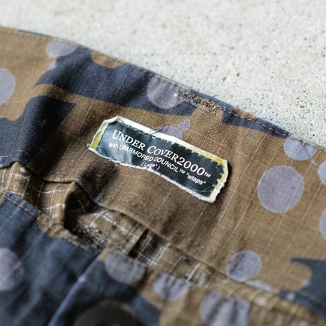 UNDERCOVER × WTAPS Camouflage Shorts Brown (2000)