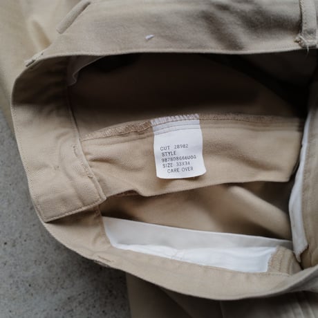 [W38 L31] POLO CHINO 2tuck_MADE IN USA_80-90s vintage_no.7