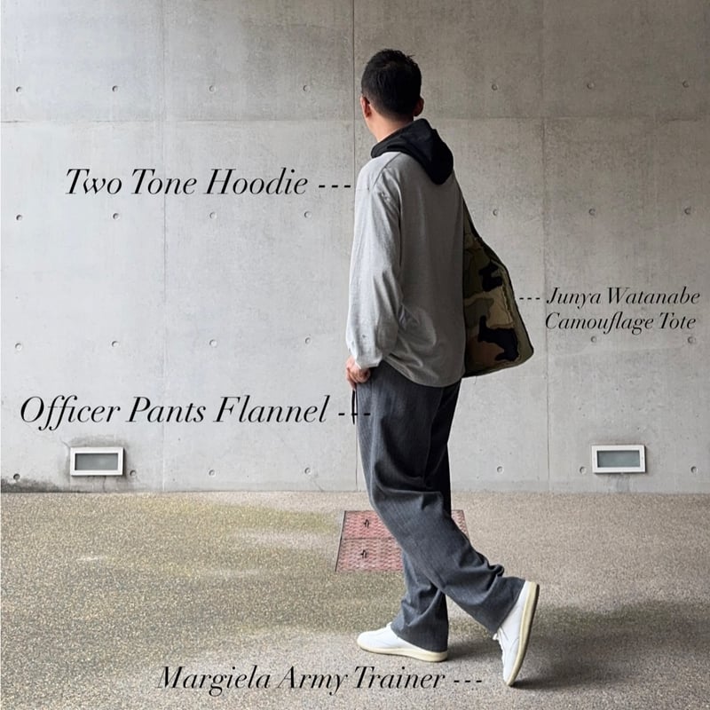 anytee classics] Two Tone Hoodie | anytee