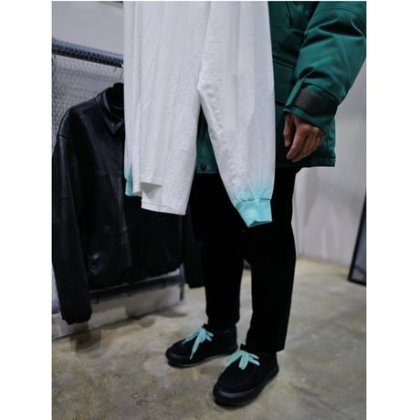 9月26日再販 [anytee classics] Dip Dyed Long Tee_Mint