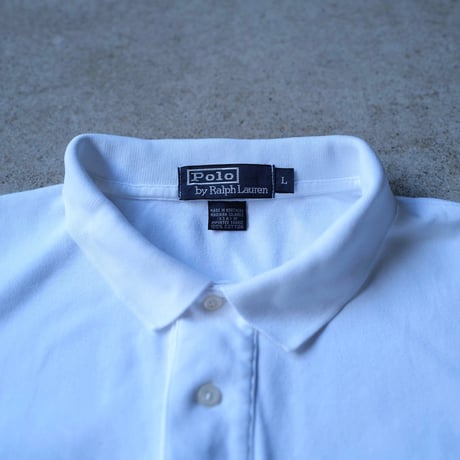 ［L］POLO SHIRT_MADE IN USA_80-90s vintage_no.9