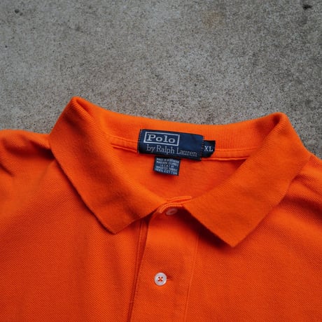 ［XL］POLO SHIRT_MADE IN USA_80-90s vintage_no.10