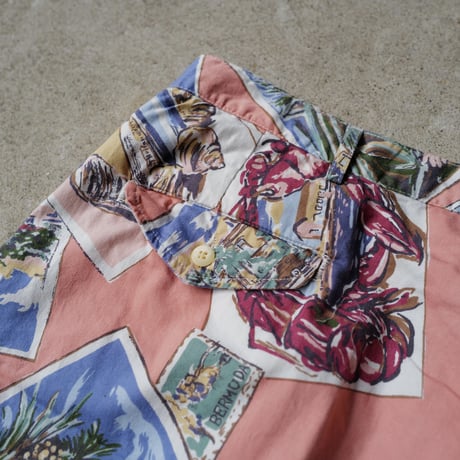 [W38] POLO 2tuck shorts_made in USA_80-90s vintage_no.43