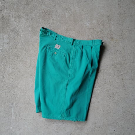 [W36] POLO CHINO SHORTS 2tuck_80s vintage_no.5