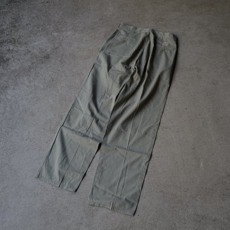[W34 L35] VINTAGE POLO CHINO 2tuck Pants_Military Color_no.2