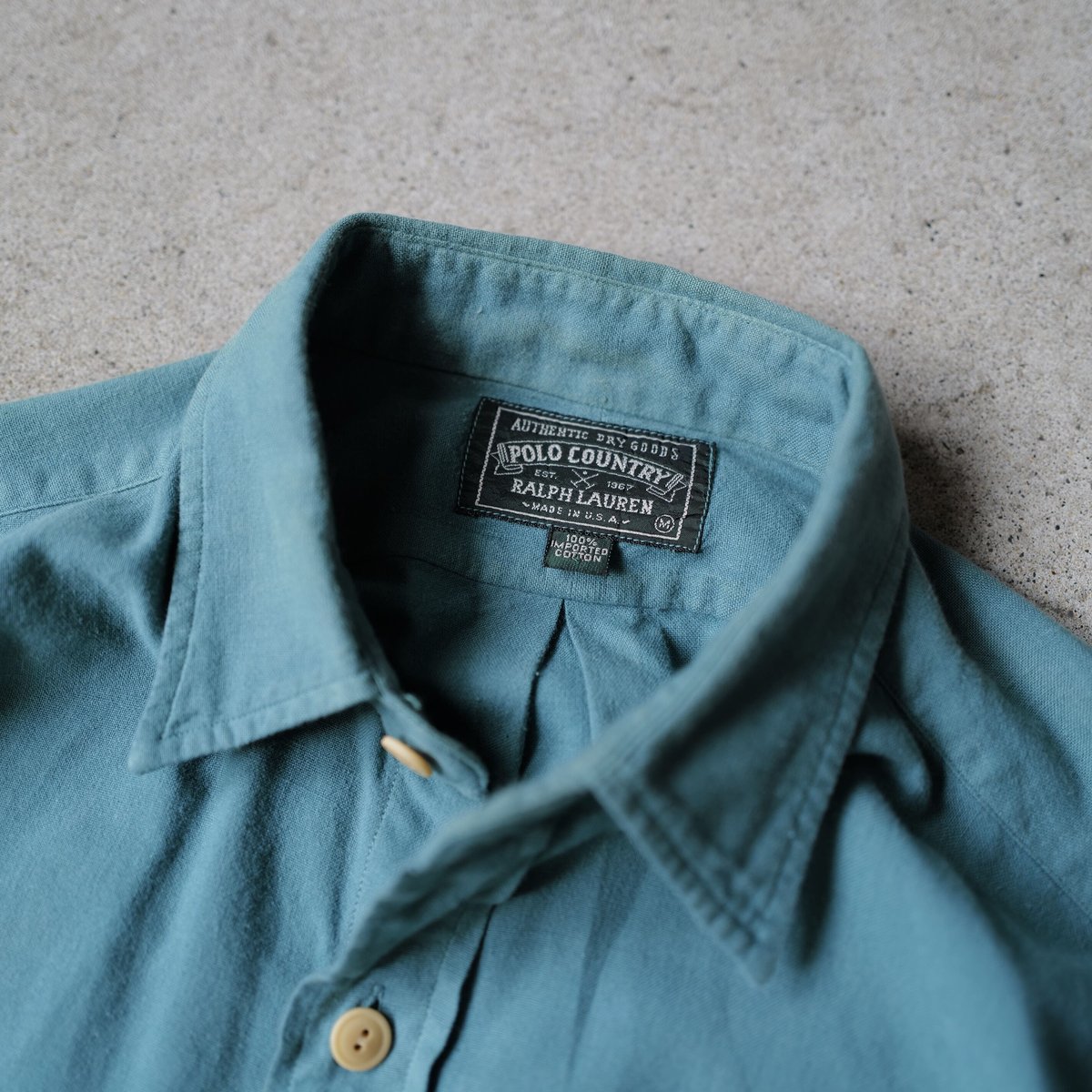 M］POLO COUNTRY SHIRT_Ralph Lauren _80s vintage...