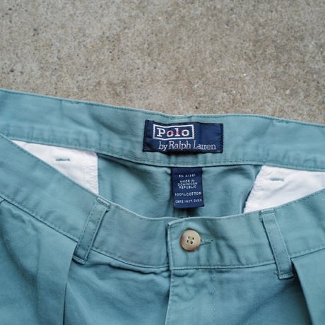 [W34] POLO CHINO SHORTS 2tuck_90s vintage_no.8