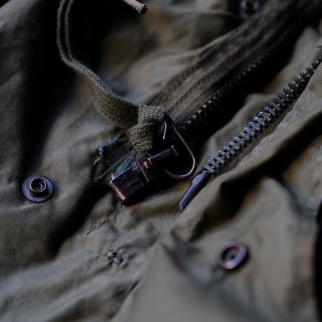 ［XL］m65 parka_Black zipper