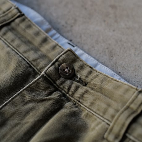 [W37 L30] VINTAGE POLO CHINO 2tuck Pants_Military Color_no.8